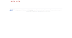 Desktop Screenshot of mipal.com